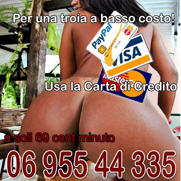carta di credito troie brasiliane