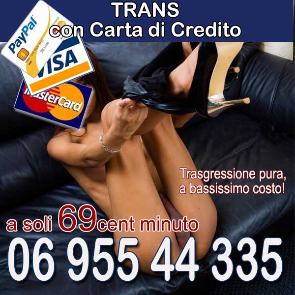 trans con carta di credito